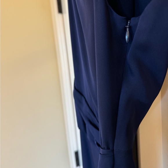 Diane von Furstenberg Navy Dress Size 4 - Picture 3 of 6